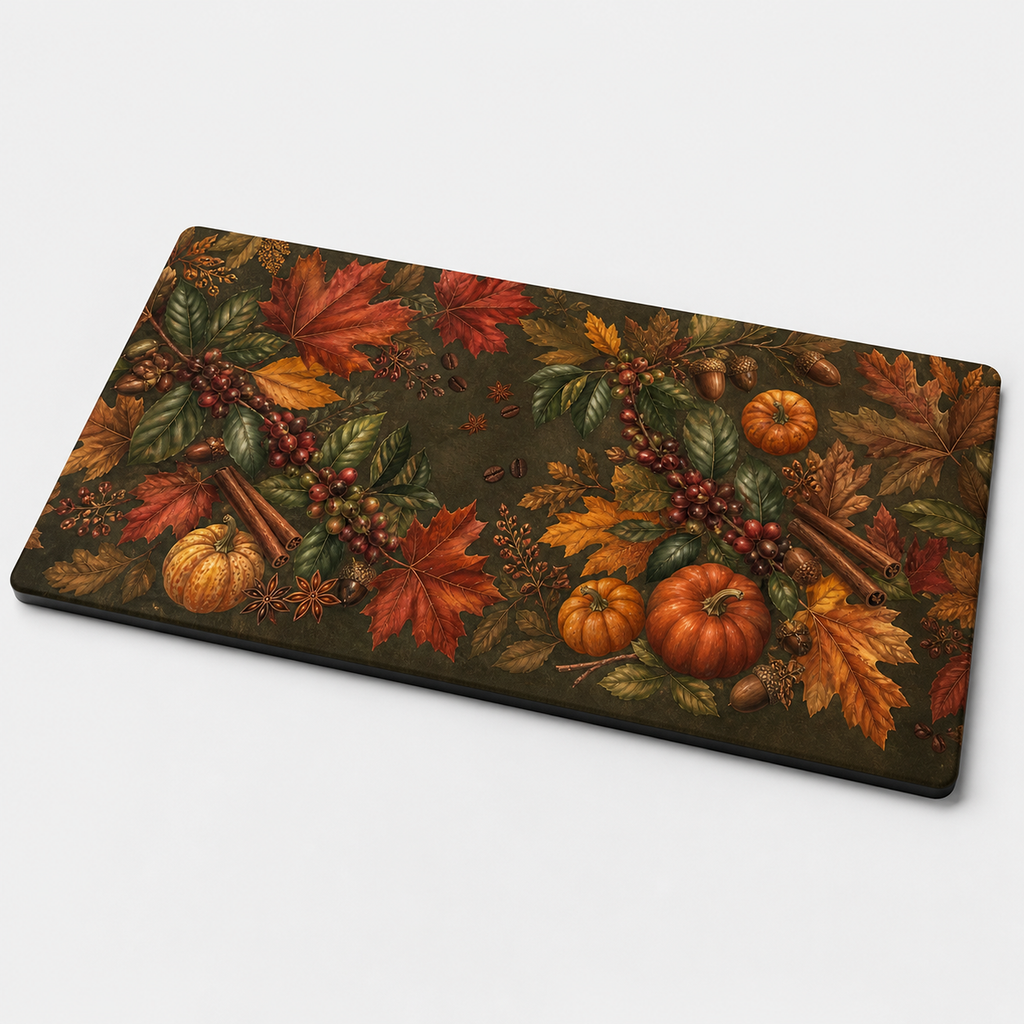 Harvest Garden 4 x 8 inch diatomite countertop mat, surface detail view
