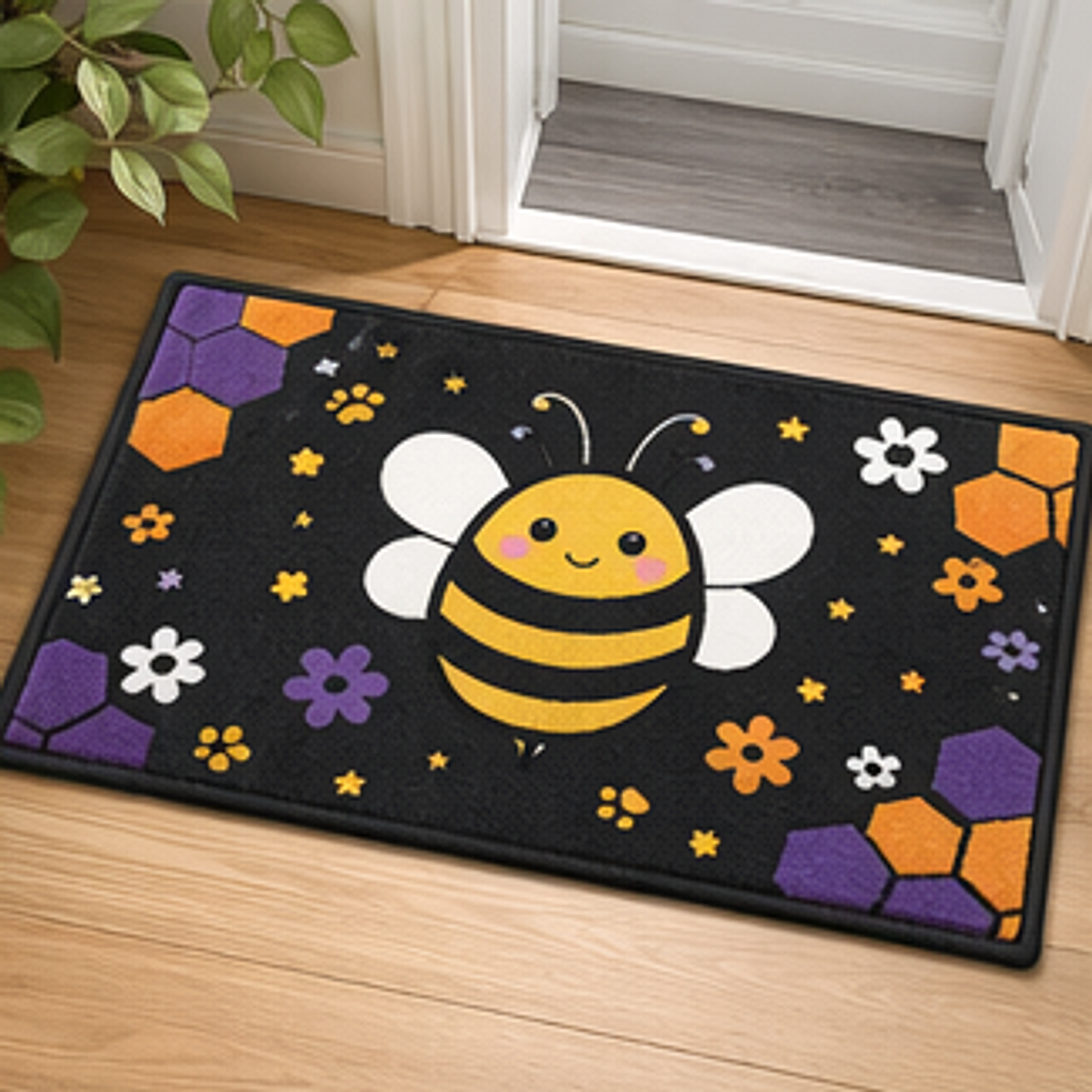 TM-RUG-DM-000004-D01 soft flannel doormat main product image
