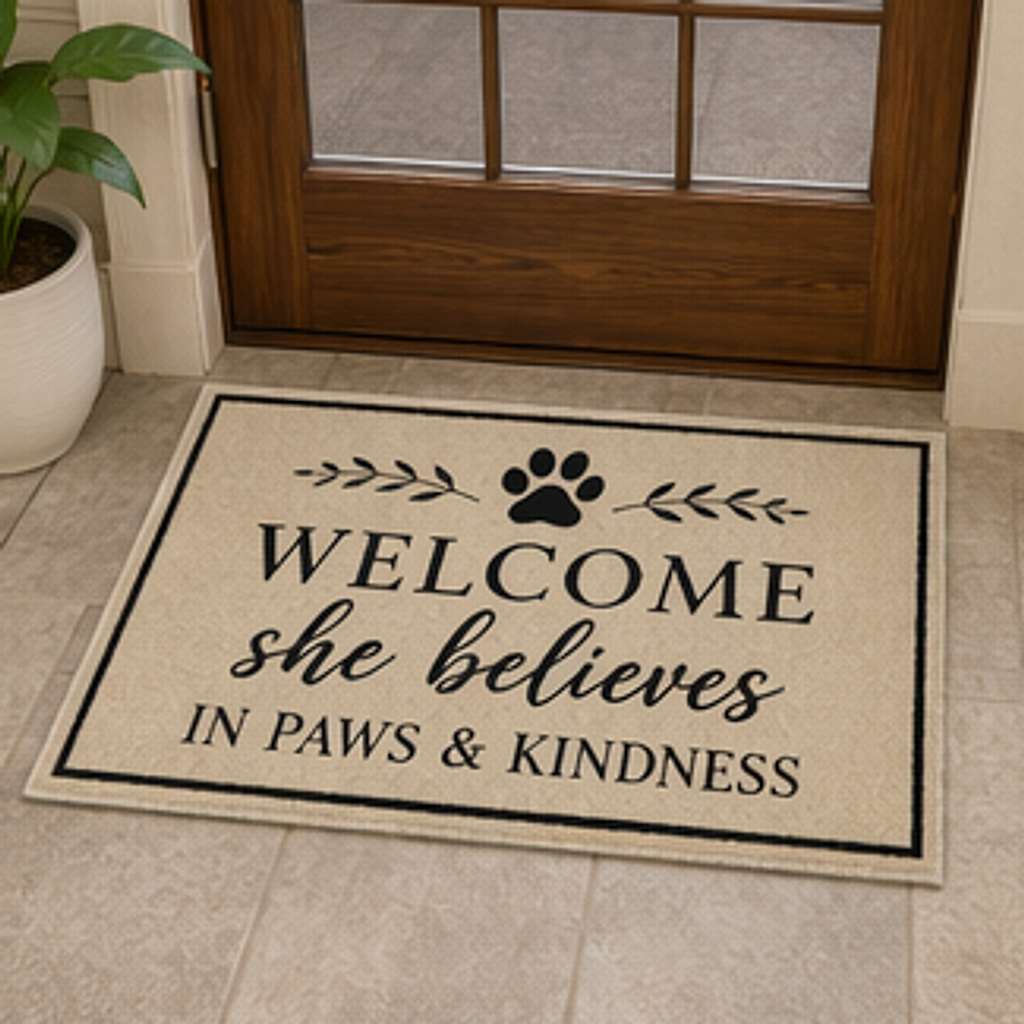 TM-RUG-DM-000008-D01 soft flannel doormat main product image